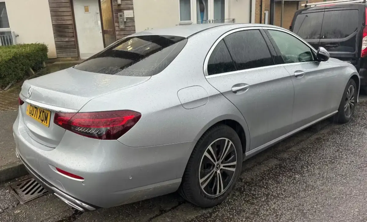 Used Mercedes E200 2021 Silver Sedan