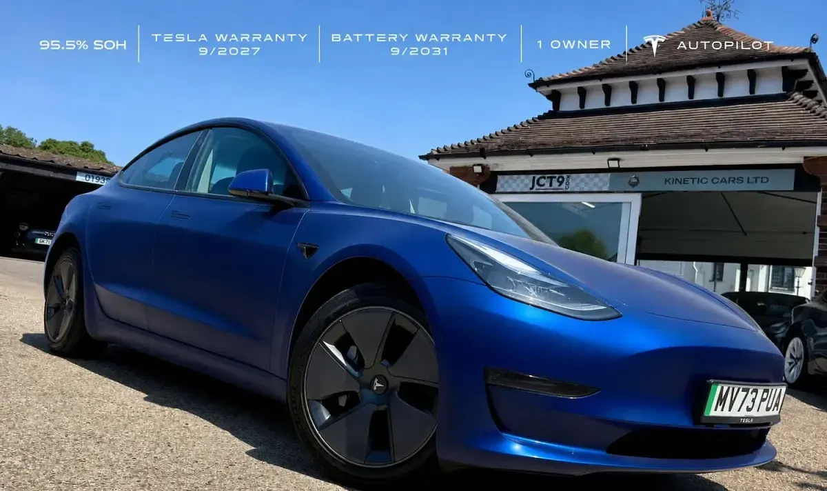 Used Tesla Model 3 Long Range RWD 366 kW (498 HP) 2023 Sedan