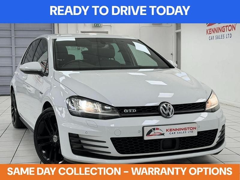 Used VW Golf VII GTD 2016 White Hatchback