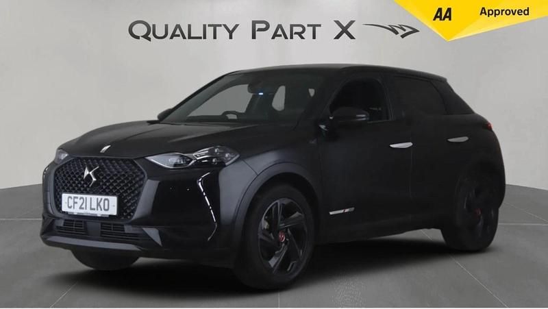 Used DS Automobiles DS3 Crossback Performance Line Plus 100 kW (136 HP) 2021 Black SUV