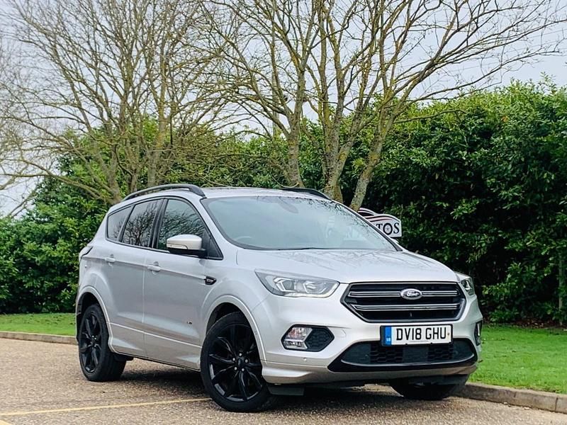 Used Ford Kuga ST-Line X 2018 Silver SUV