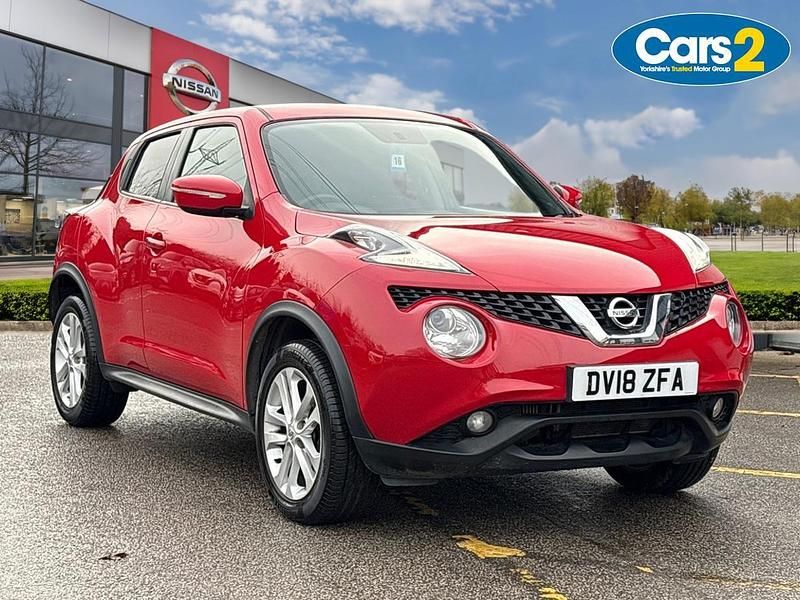 Red Used 2018 Nissan Juke Acenta SUV | £6,880 (Good price) - Image 1/4