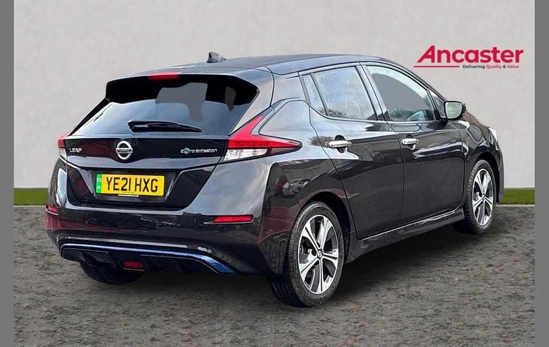 Used Nissan Leaf Tekna 110 kW (150 HP) 2021 Black Hatchback