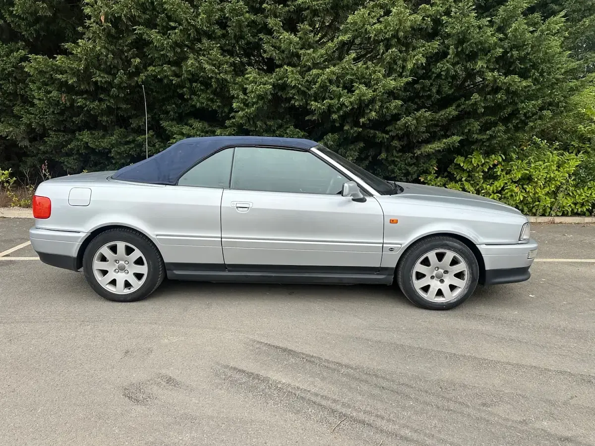 Used Audi Cabriolet 150 HP (110 kW) 1997 Silver Cabriolet