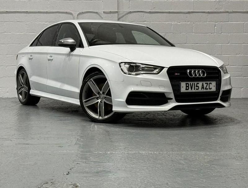 White Used 2015 Audi S3 Design Sedan | £13,445 (Fair price) - Image 1/4