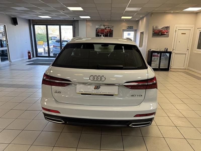 Used Audi A6 S-Line 204 HP (150 kW) 2019 White Estate