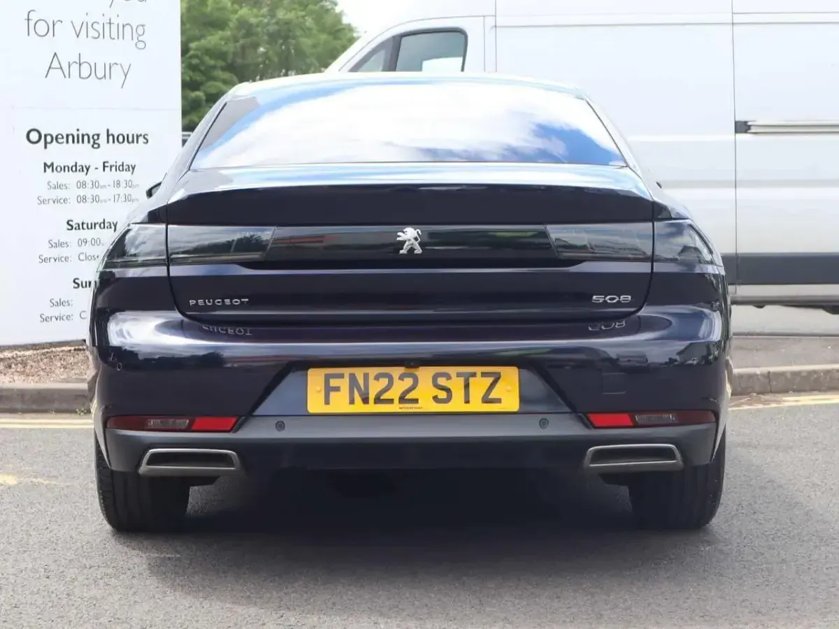 Used Peugeot 508 Allure Premium 131 HP (96 kW) 2022 Blue Hatchback