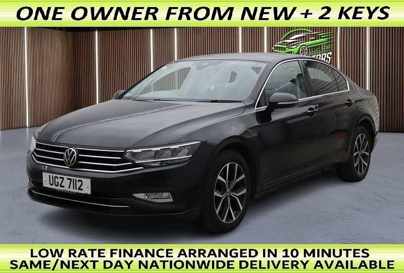 Used VW Passat SEL 150 HP (110 kW) 2021 Black Sedan