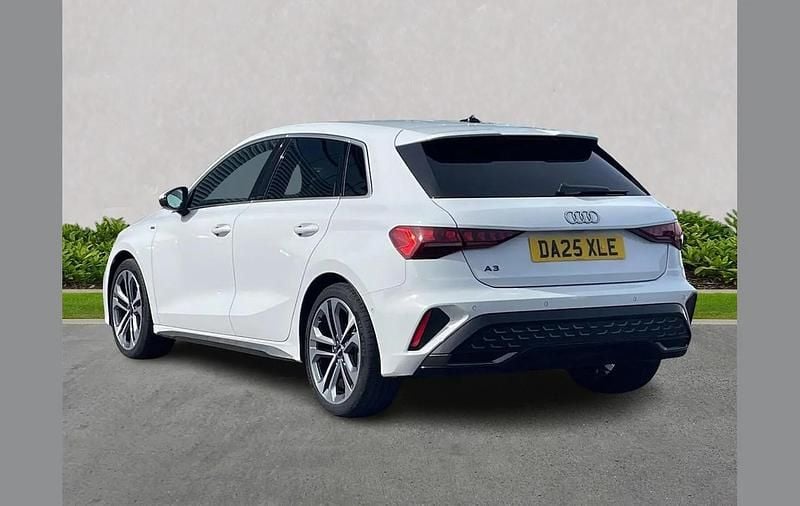 New Audi A3 S-Line 147 HP (108 kW) 2025 White Hatchback
