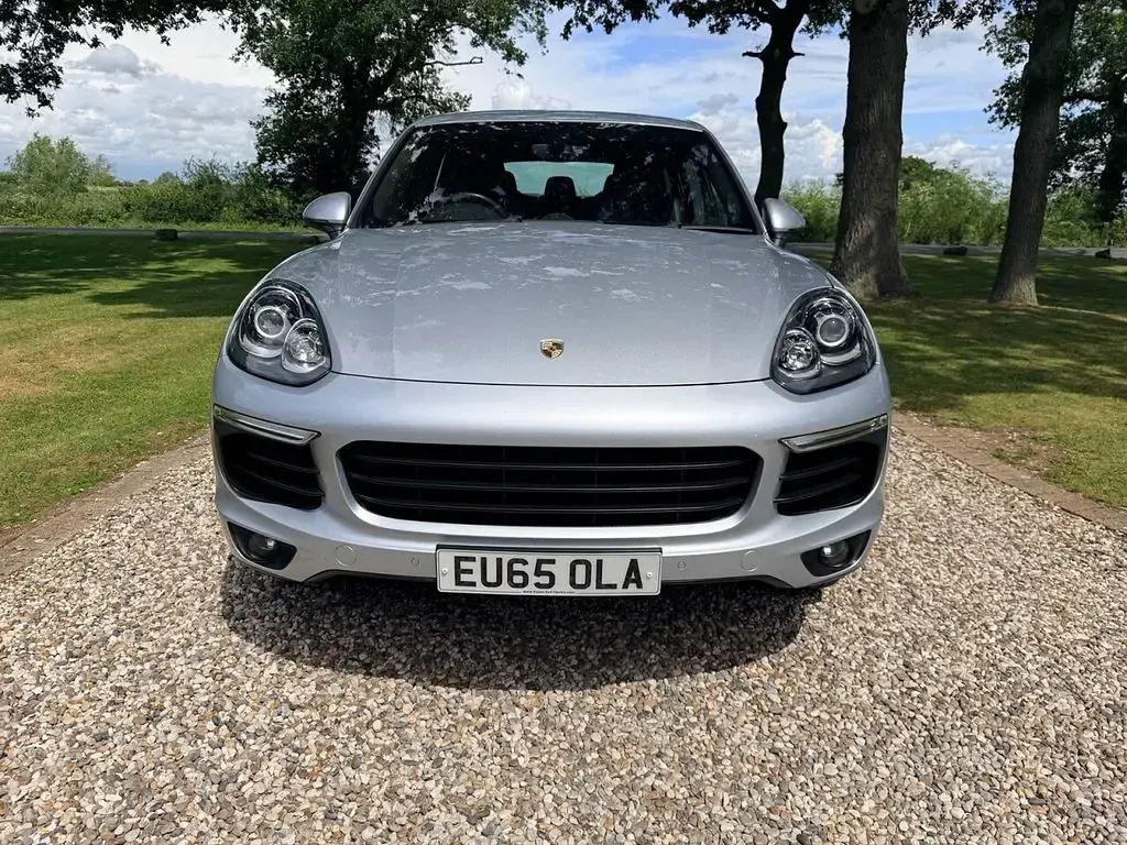 Used Porsche Cayenne Turbo 2015 Silver SUV