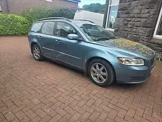 Used Volvo V50 109 HP (80 kW) 2008 Blue Estate
