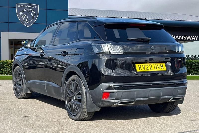 Used Peugeot 3008 Premium 222 HP (163 kW) 2022 Black SUV