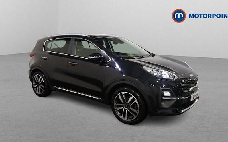 Used Kia Sportage 136 HP (100 kW) 2021 Black SUV