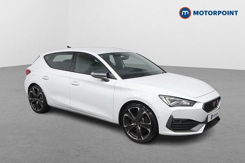 White Used 2021 Cupra Leon VZ2 Hatchback | £20,199 (Fair price) - Image 1/4