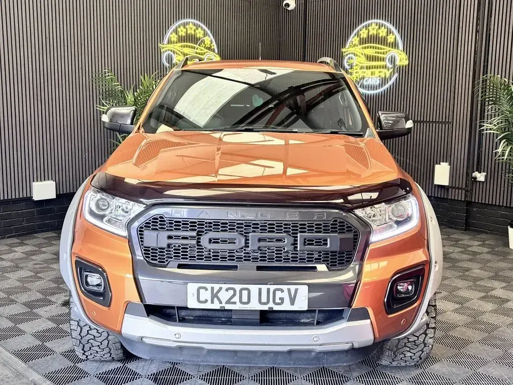 Used Ford Ranger Wildtrack 2020 Orange Pickup