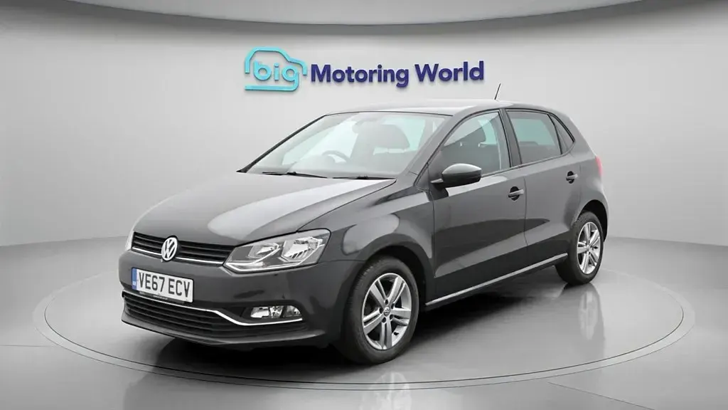 Begagnad VW Polo Edition 75 HK (55 kW) 2017 Grå Halvkombi