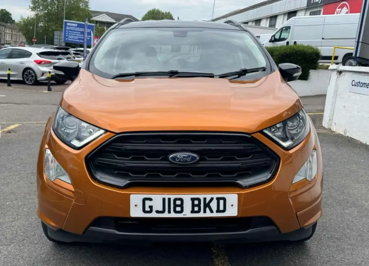 Second-hand Ford Ecosport ST-Line 125 CP (91 kW) 2018 Portocaliu SUV