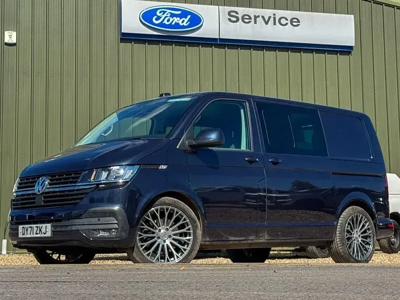 Second-hand VW Transporter Highline 2022 Albastru Van