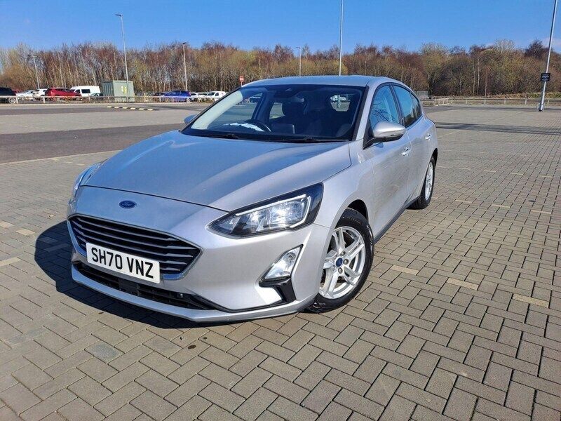Silver Used 2021 Ford Focus Zetec Hatchback | £7,775 (Good price) - Image 1/4