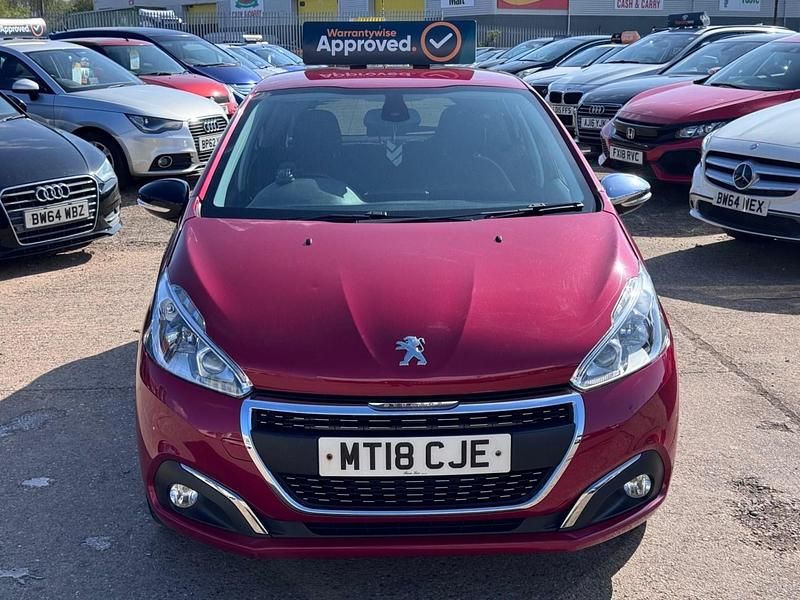 Used Peugeot 208 Allure 2018 Red Hatchback