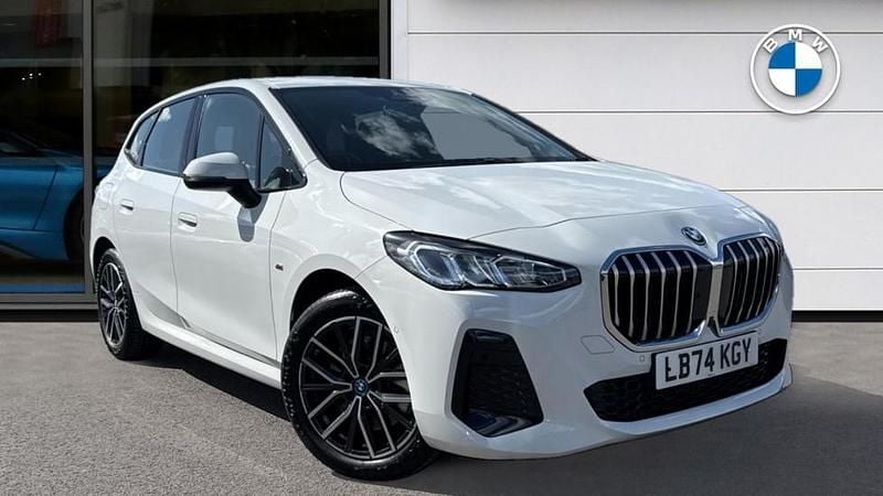 White Used 2024 BMW 230e Active Tourer M Sport MPV | £27,420 (Good price) - Image 1/4