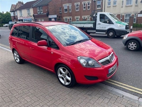 Red Used 2012 Vauxhall Zafira MPV | £2,395 (Fair price) - Image 1/1