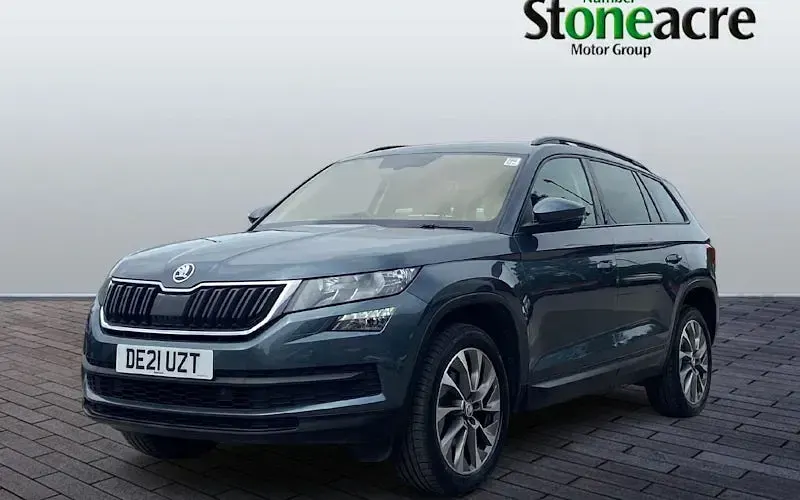 Used Skoda Kodiaq SE Drive 150 HP (110 kW) 2021 Grey SUV