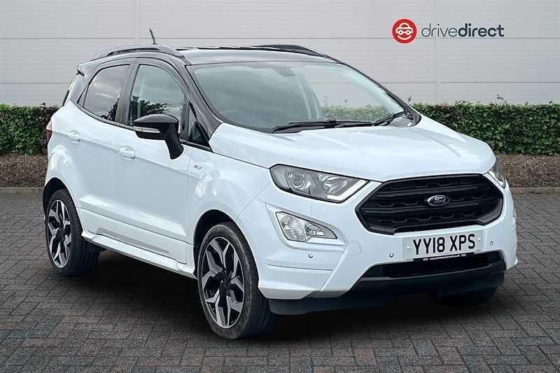 Solid paint Used 2018 Ford Ecosport ST-Line SUV | £9,372 (Fair price) - Image 1/4