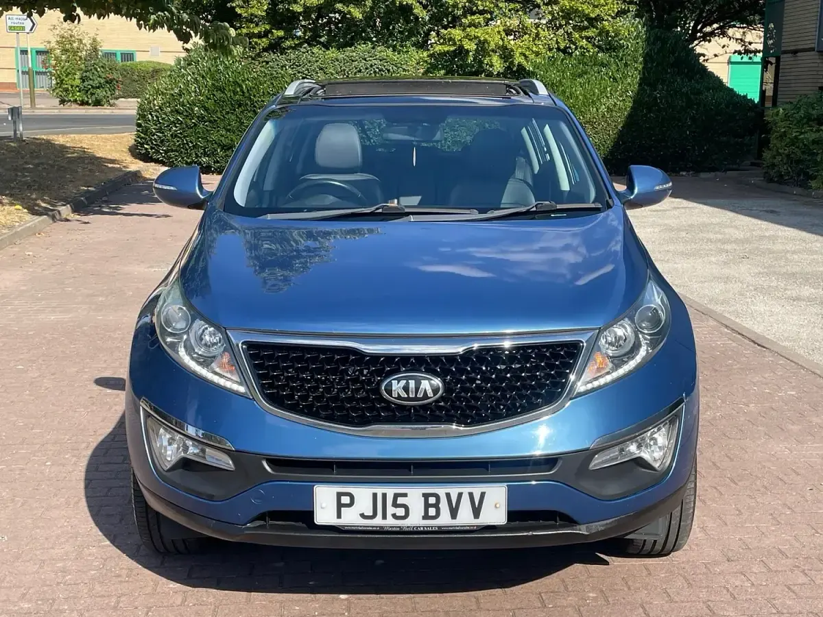 Used Kia Sportage 134 HP (98 kW) 2015 Blue SUV