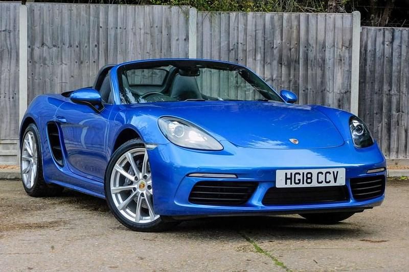 Blue Used 2018 Porsche 718 Boxster Cabriolet | £37,685 (Good price) - Image 1/1