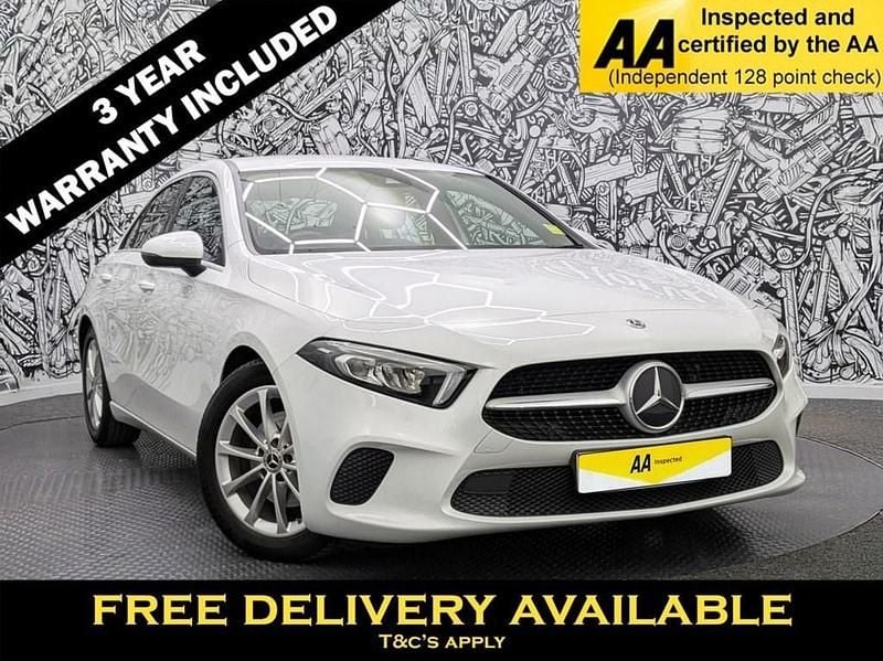 White Used 2020 Mercedes A200 Sedan | £16,995 (Good price) - Image 1/2