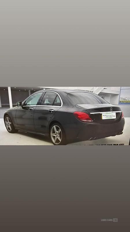 Used Mercedes C250 AMG Line Premium 2014 Black Sedan