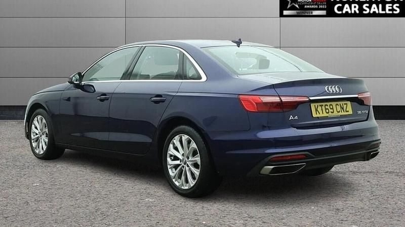 Used Audi A4 Comfort 150 HP (110 kW) 2020 Blue Sedan