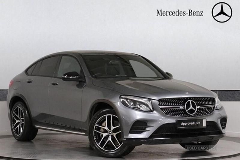 Used Mercedes GLC220 AMG line 2019 Grey Coupe