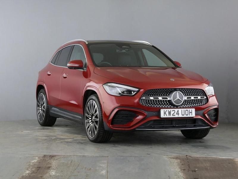 Red Used 2024 Mercedes GLA220 AMG Line Premium Plus SUV | £39,229 - Image 1/4