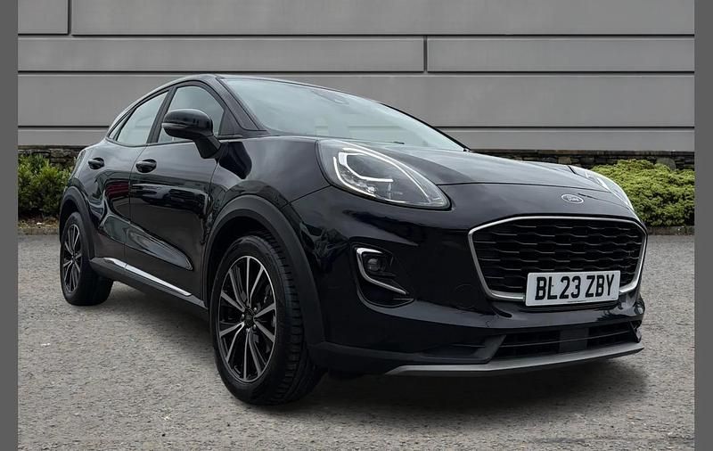 Used Ford Puma Titanium 123 HP (90 kW) 2023 Black SUV