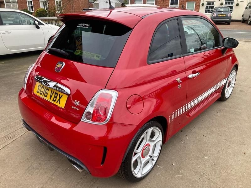 Used Abarth 595 Turismo 160 HP (117 kW) 2016 Red Hatchback