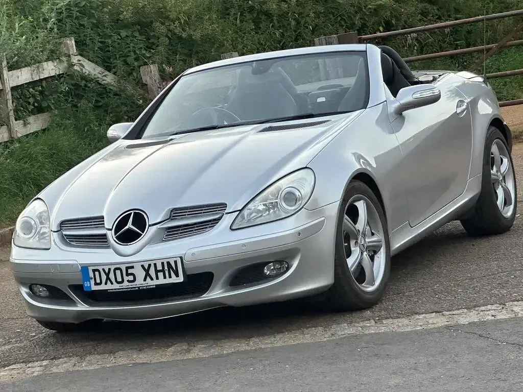 Used Mercedes SLK350 2006 Silver Cabriolet