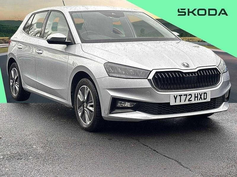 Brilliant silver metallic Used 2022 Skoda 110 R SE L Hatchback | £14,894 (Good price) - Image 1/4