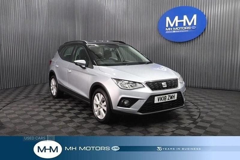 Silver Used 2018 Seat Arona SE Technology SUV | £8,495 (Fair price) - Image 1/1