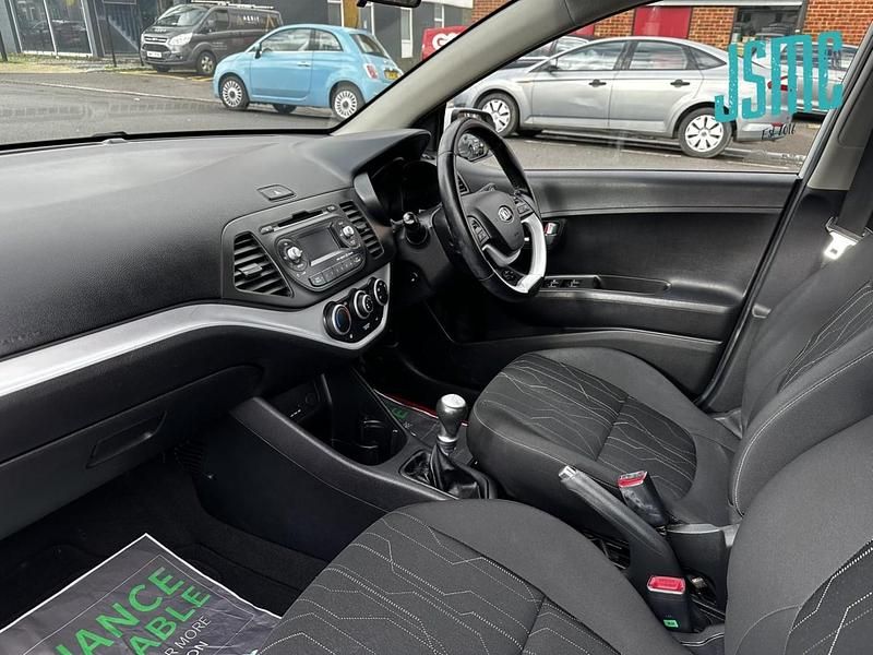 Used Kia Picanto 68 HP (50 kW) 2015 White Hatchback