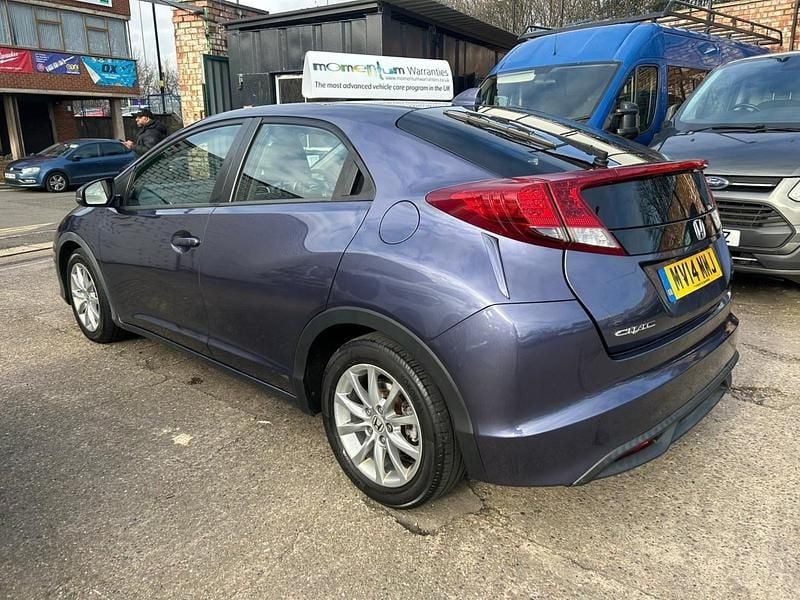 Used Honda Civic S 2014 Blue Hatchback