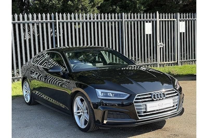 Used Audi A5 S-Line 190 HP (139 kW) 2020 Black Coupe