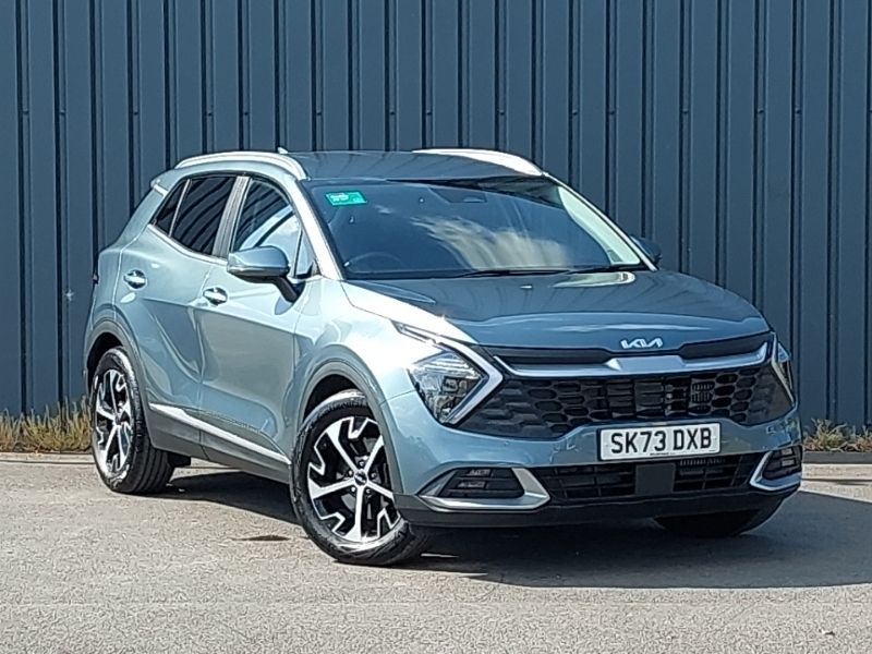 Grey Used 2024 Kia Sportage 3 SUV | £25,698 (Good price) - Image 1/4