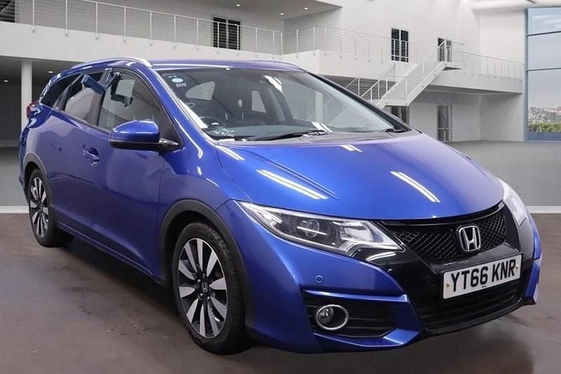 Used Honda Civic SR 120 HP (88 kW) 2016 Blue Estate