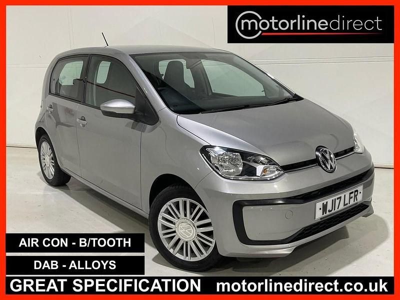 Silver Used 2017 VW up! move up! Hatchback | £6,449 (Fair price) - Image 1/4