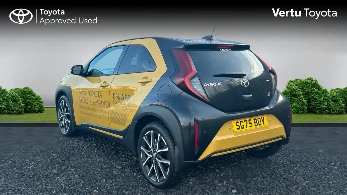 New Toyota Aygo X Sport 116 HP (85 kW) 2025 Yellow SUV