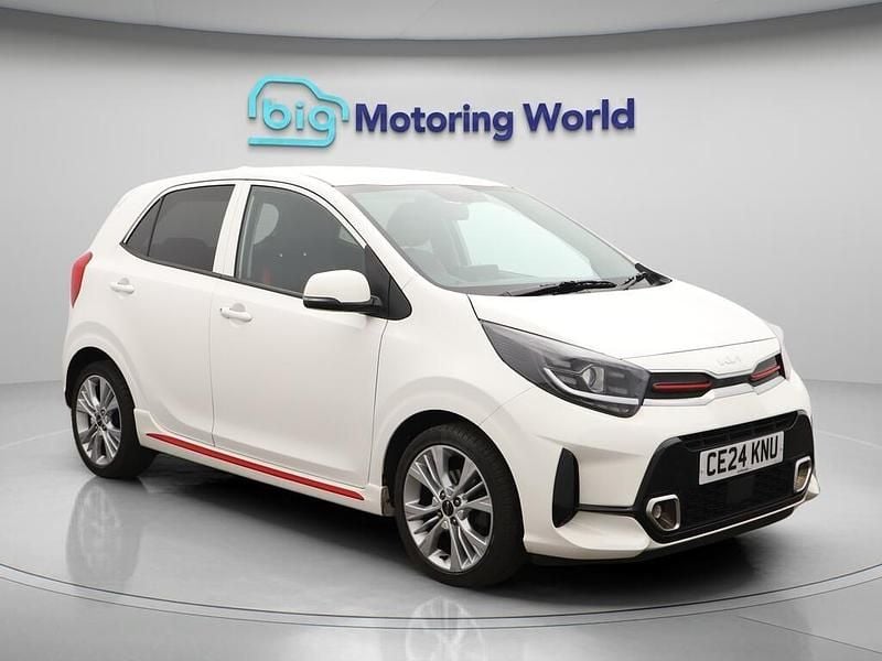 White Used 2024 Kia Picanto GT-Line Hatchback | £12,500 (Fair price) - Image 1/4