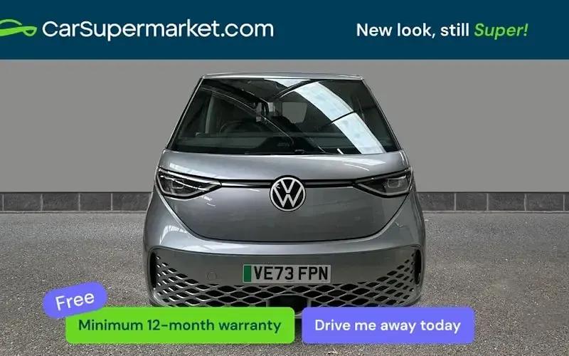 Usado VW ID. Buzz Pro 150 kW (204 HP) 2023 Prateado Monovolume