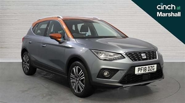 Grey Used 2018 Seat Arona XCELLENCE SUV | £11,873 (Fair price) - Image 1/4